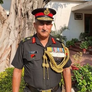Lt Gen P.M. Bali (Retd.) portrait
