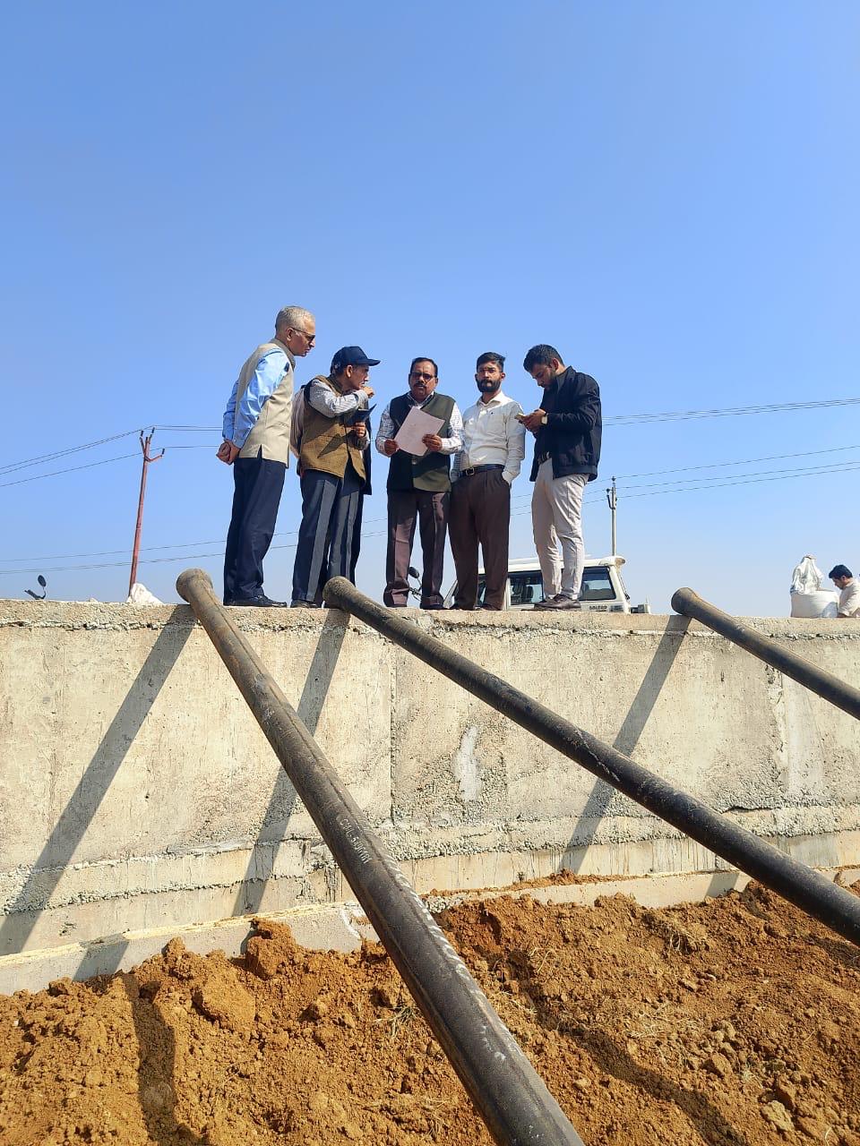 EVIGWAY Site Review at UP Defence Corridor, Jhansi - New Factory Construction